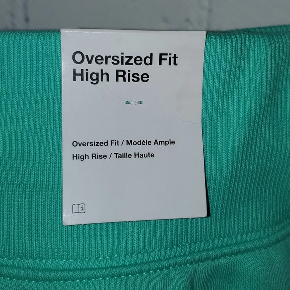 Nike Oversized Fit High Rise Sweatpant Joggers Women’s XXL Tiffany Green NWT - Picture 8 of 11